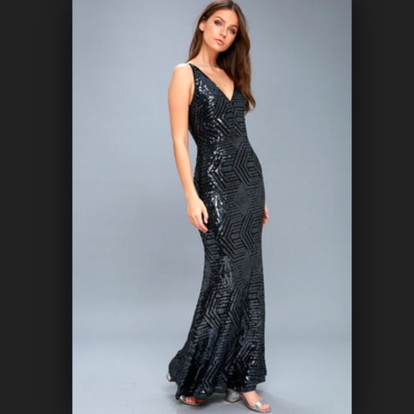 Lulus Dresses & Skirts - Lulus Canterbury sequined maxi dress.  New W/tags